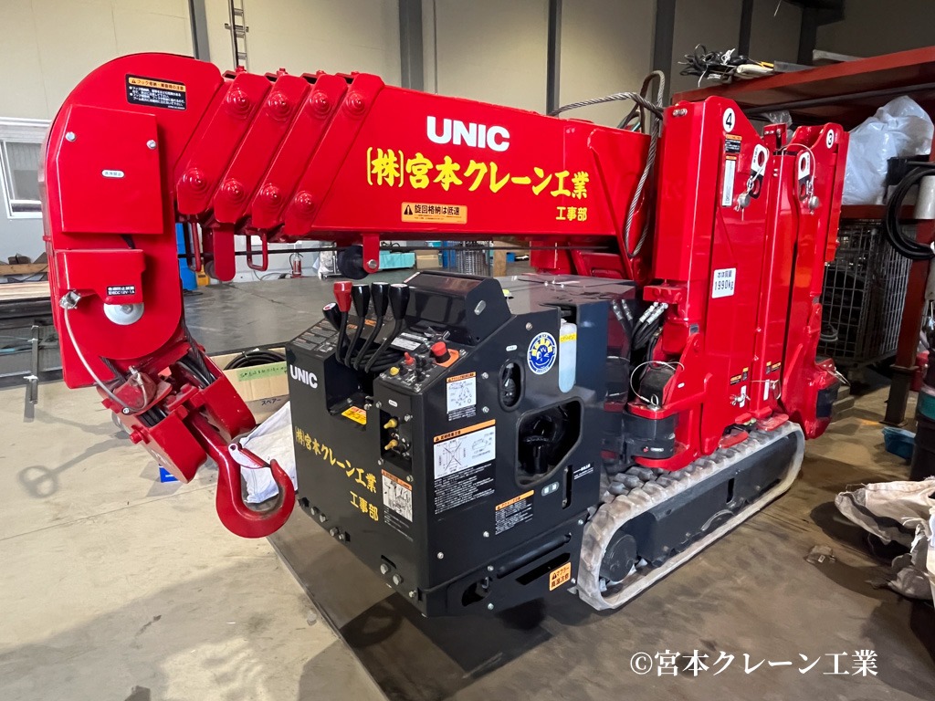 宮本クレーン工業 工場風景