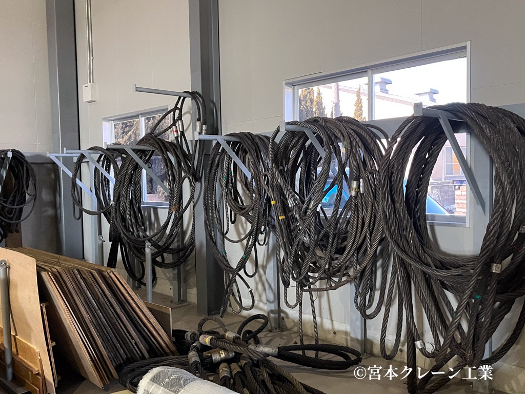 宮本クレーン工業 工場風景